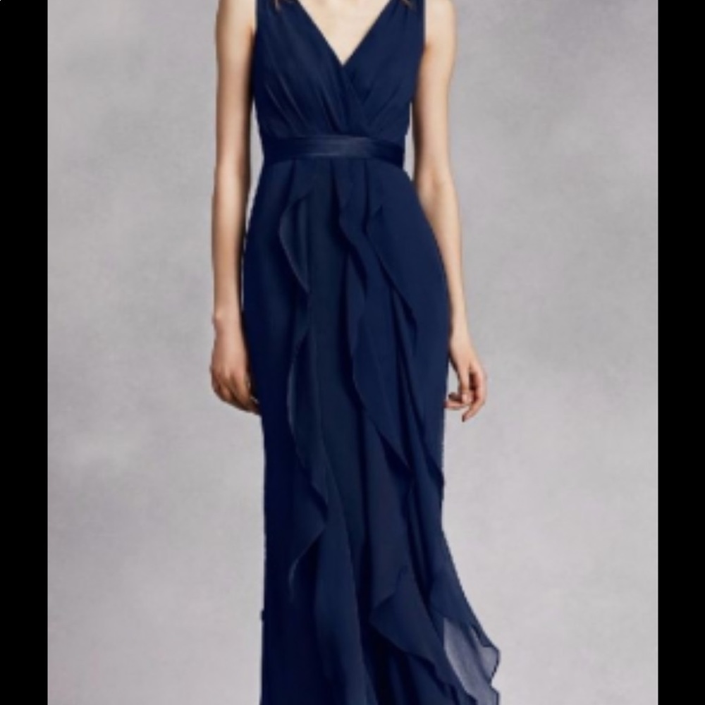 Size 16 white by Vera wang dress.  Like new condition.